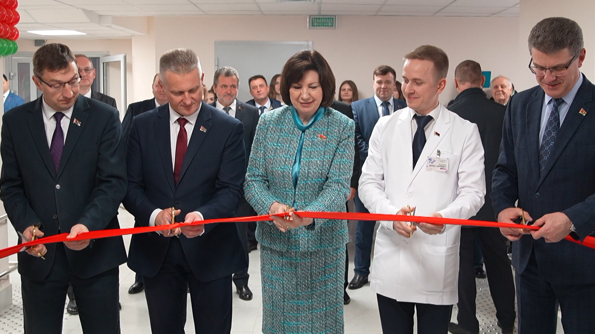 открытие новой детской поликлиники в микрорайоне Лошица открытие новой детской поликлиники в микрорайоне Лошица