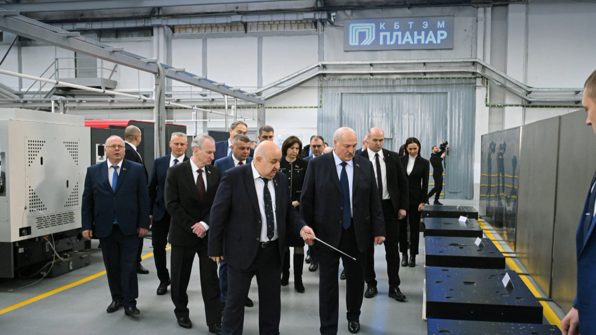Александр Лукашенко на "Планаре"