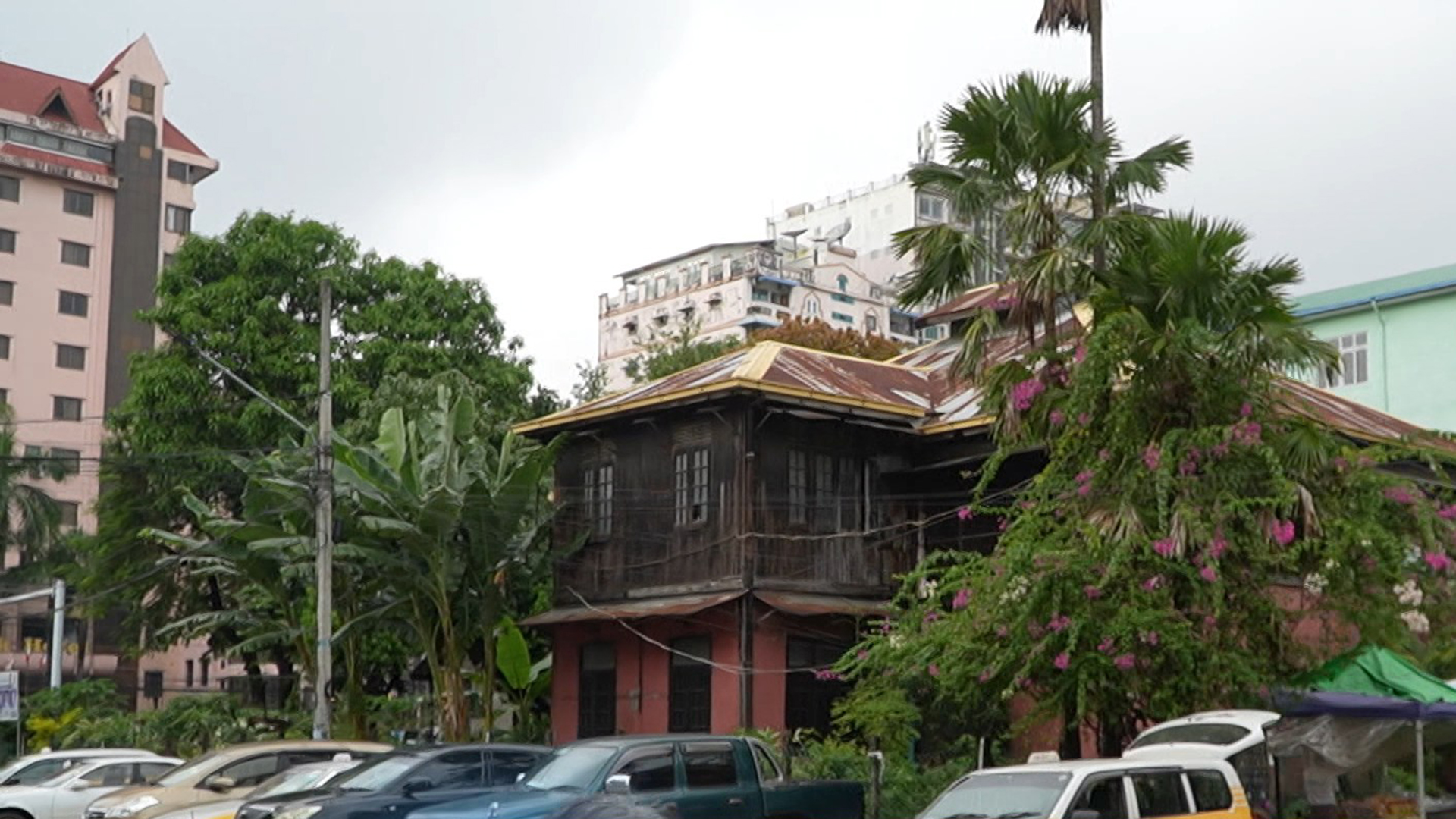 Здания в Мьянме Здания в Мьянме