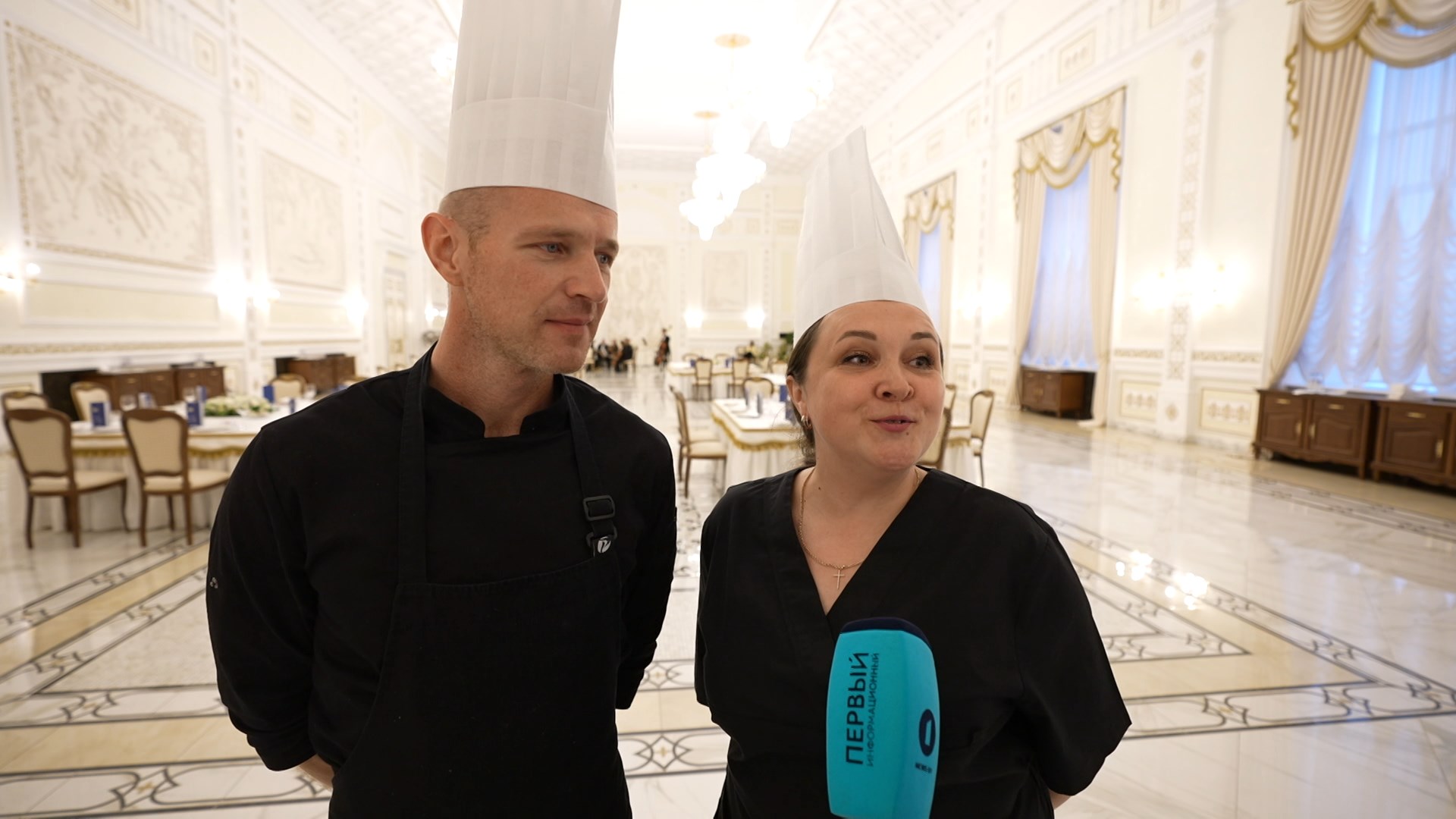 Виталий Свидрицкий, повар, Екатерина Бонда, заведующая производством
