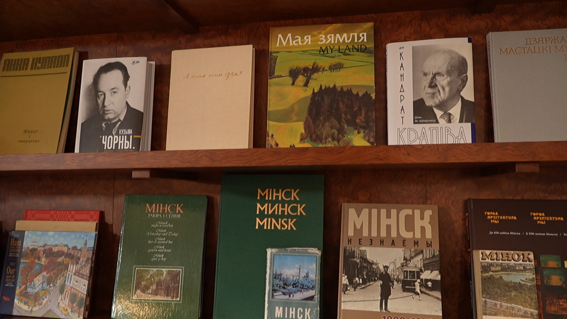 книги на полке