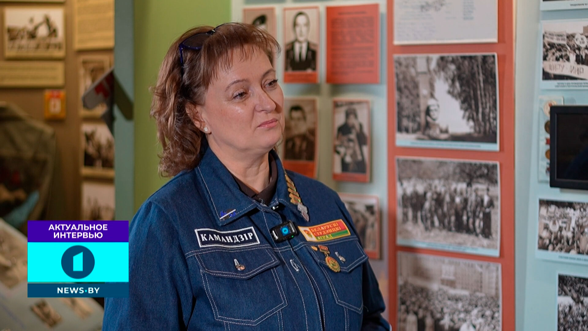 командир Республиканского штаба студенческих отрядов БРСМ Надежда Шаховская