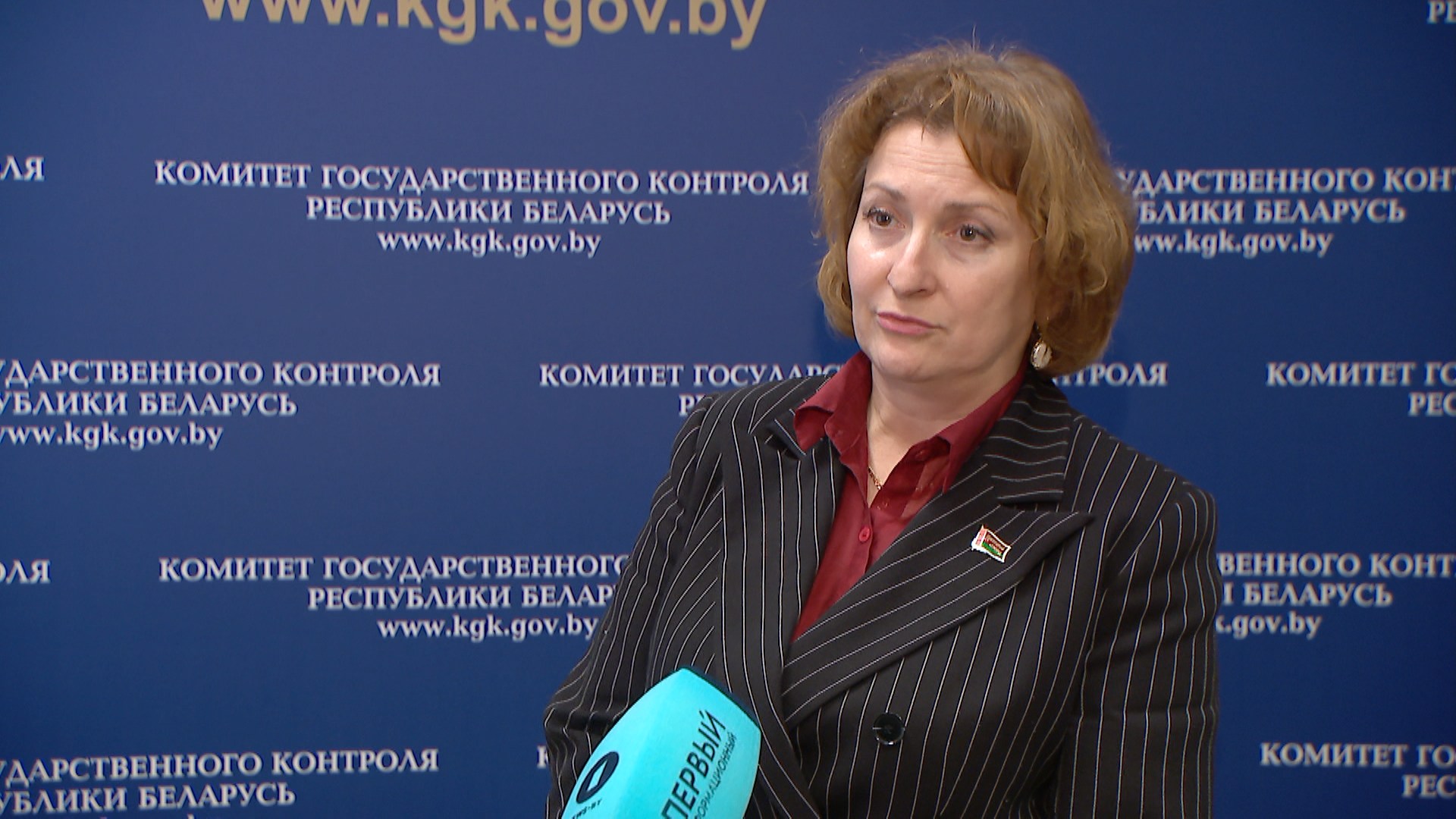 Юлия Авхукова Юлия Авхукова, начальник Главного управления контроля бюджетно-финансовой сферы КГК Беларуси
