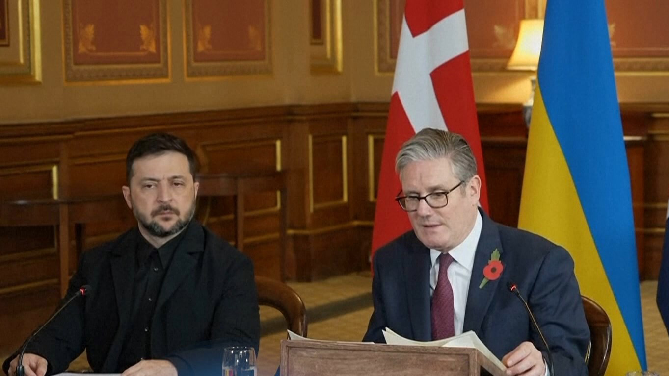 Владимир Зеленский и Кир Стармер