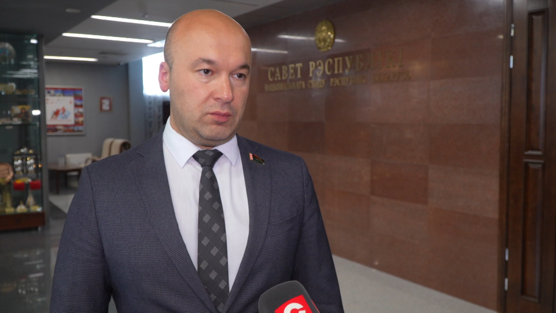 Роман Бродов, председатель Постоянной комиссии Совета Республики Национального собрания Беларуси