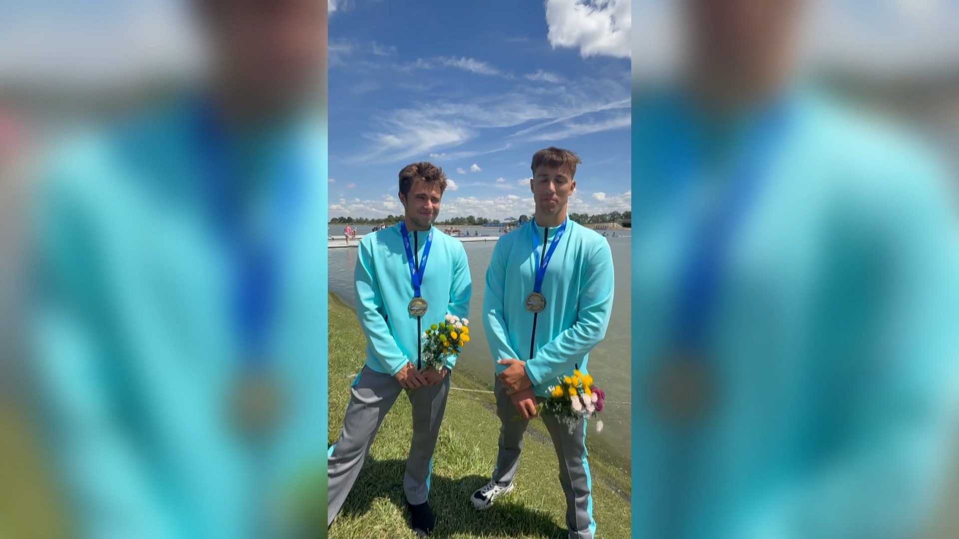 Глеб Демин и Константин Рогов, чемпионы Европы по гребле на байдарках (U-23)