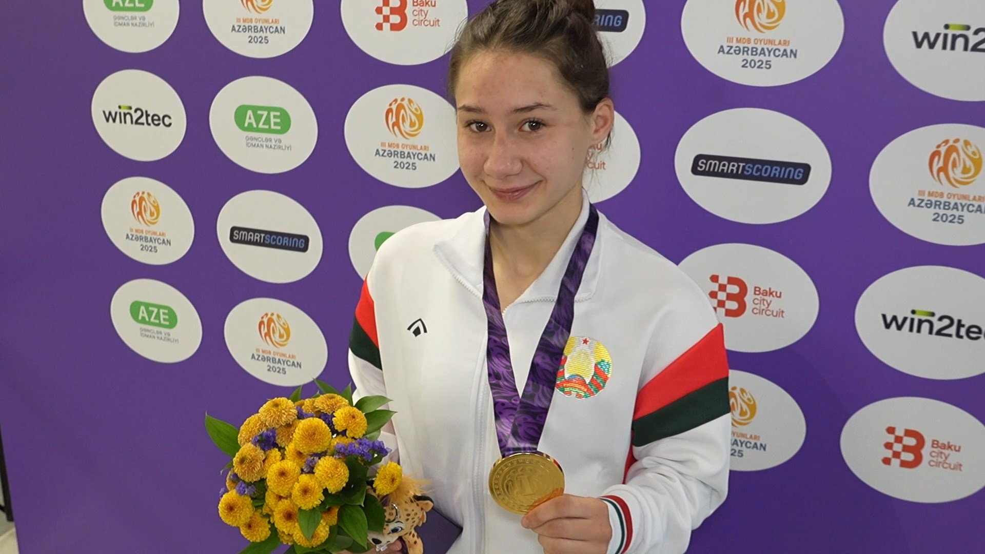 Ангелина Буркина, чемпионка III Игр стран СНГ по борьбе: