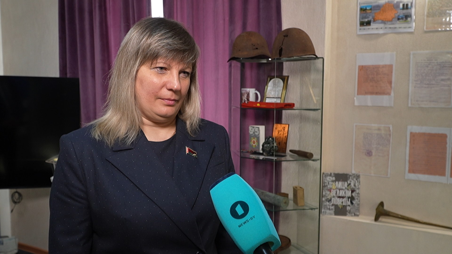 Ольга Рудаковская, руководитель по военно-патриотическому воспитанию детей и молодежи Могилевской государственной санаторной школы-интерната для детей, больных сколиозом