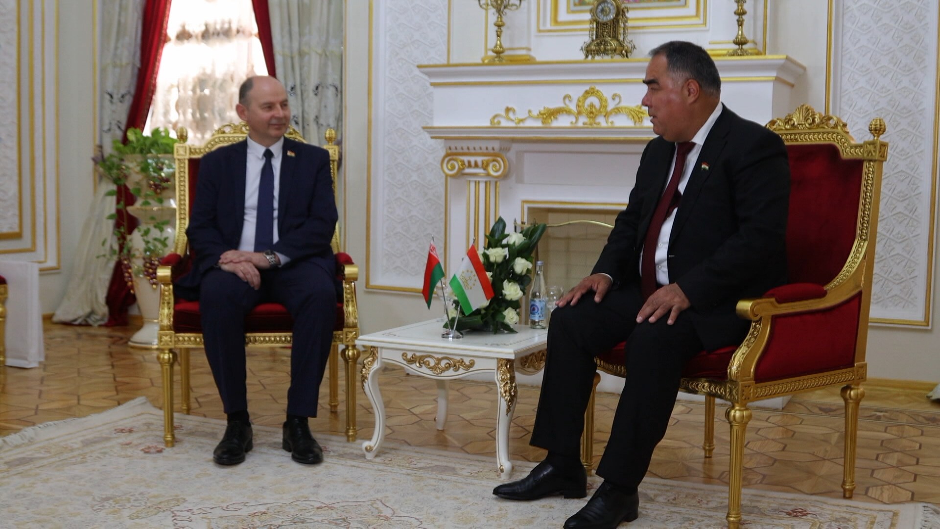 Алексей Кушнаренко и Раджаббой Ахмадзода