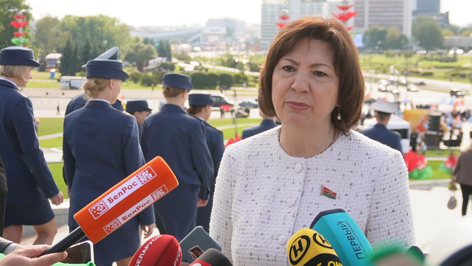 Наталья Кочанова, председатель Совета Республики Национального собрания Беларуси