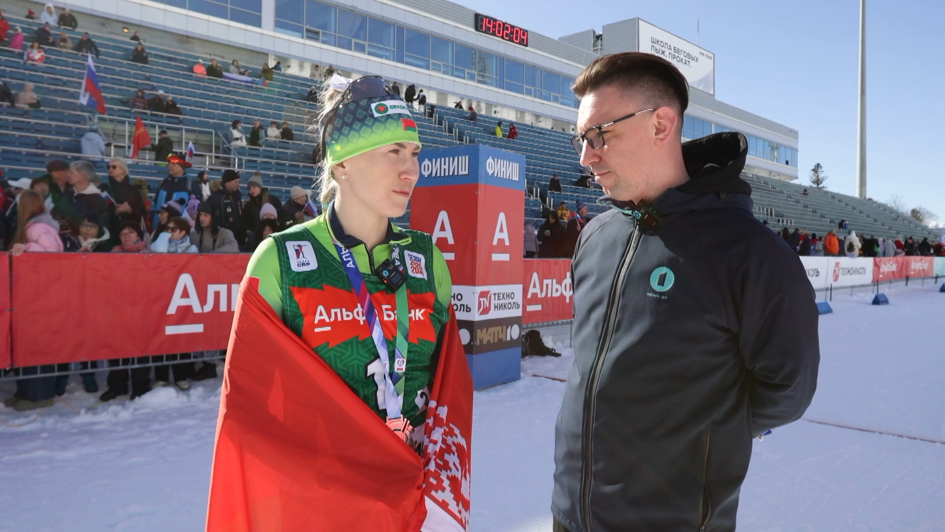Динара Смольская, олимпийская чемпионка по биатлону