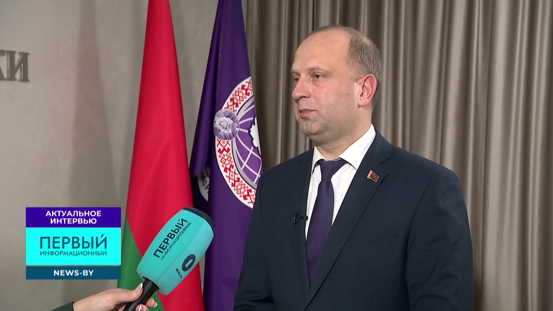 Министр экономики Беларуси Юрий Чеботарь