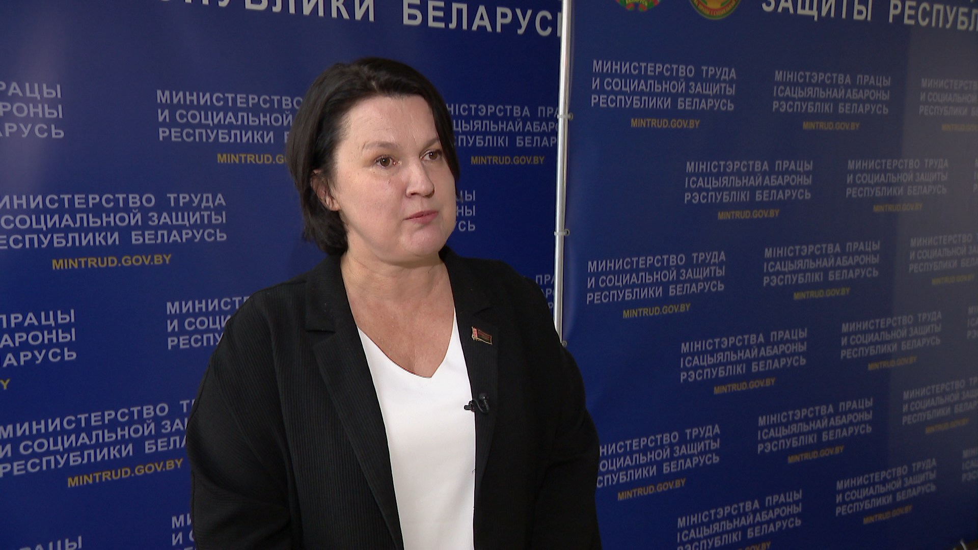 Елена Гоморова, начальник главного управления Министерства труда и соцзащиты Беларуси