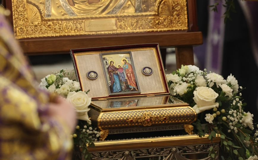 Частица Пояса Пресвятой Богородицы доставлена в Минск