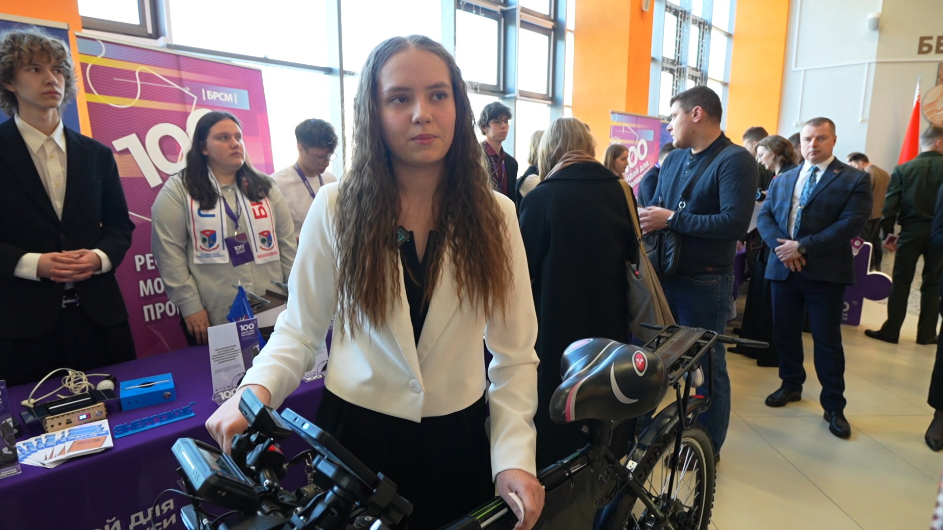 участница конкурса "100 идей для Беларуси" Марьяна Заздравных