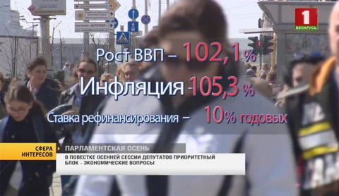 Сфера интересов | В повестке осенней сессии депутатов приоритетный блок - экономические вопросы Сфера интересов | В повестке осенней сессии депутатов приоритетный блок - экономические вопросы