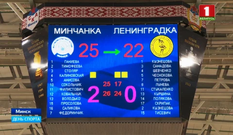 Минчанка добывает первую - историческую победу в розыгрыше женской Суперлиги России! Минчанка добывает первую - историческую победу в розыгрыше женской Суперлиги России!