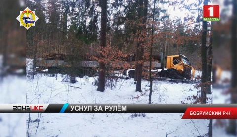 Уснул за рулем. ГАИ проводит проверку по факту аварии в Бобруйском районе Уснул за рулем. ГАИ проводит проверку по факту аварии в Бобруйском районе