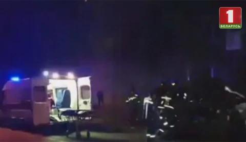 Помощь спасателей понадобилась при ликвидации аварии в Гомеле Помощь спасателей понадобилась при ликвидации аварии в Гомеле