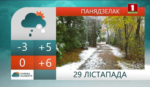 Навiны надвор'я (28.11.2021) Навiны надвор'я (28.11.2021)