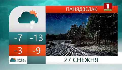 Навiны надвор'я (26.12.2021) Навiны надвор'я (26.12.2021)
