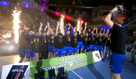 Гандбольный клуб Мешков Брест снова чемпион страны Гандбольный клуб Мешков Брест снова чемпион страны