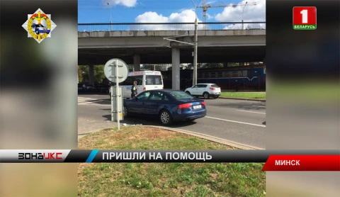 Инспекторы ГАИ пришли на помощь мужчине, которому стало плохо за рулем Инспекторы ГАИ пришли на помощь мужчине, которому стало плохо за рулем