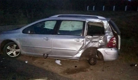 Авария с мотоциклистом в Барановичском районе Авария с мотоциклистом в Барановичском районе