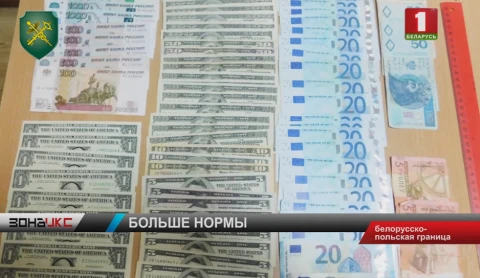 Россиянка лишилась на границе крупной суммы незадекларированной валюты Россиянка лишилась на границе крупной суммы незадекларированной валюты
