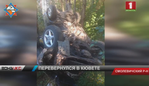 Пьяный водитель совершил аварию в Смолевичском районе Пьяный водитель совершил аварию в Смолевичском районе