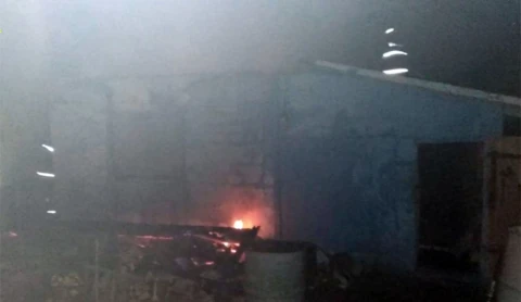 При пожаре в Добрушском районе погиб пенсионер При пожаре в Добрушском районе погиб пенсионер