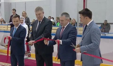 Открытие 46-й ледовой площадки в Беларуси Открытие 46-й ледовой площадки в Беларуси