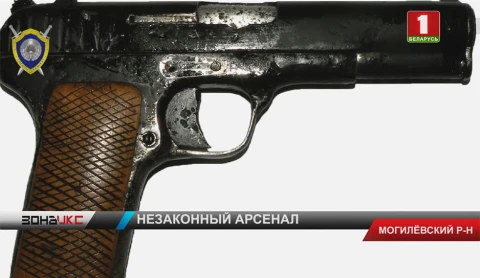 Незаконный арсенал хранил у себя дома 63-летний житель Могилева Незаконный арсенал хранил у себя дома 63-летний житель Могилева