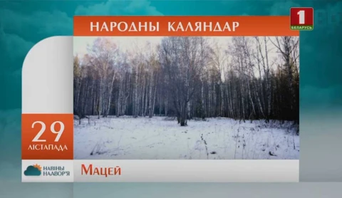Навiны надвор'я (24.11.2019) Навiны надвор'я (24.11.2019)