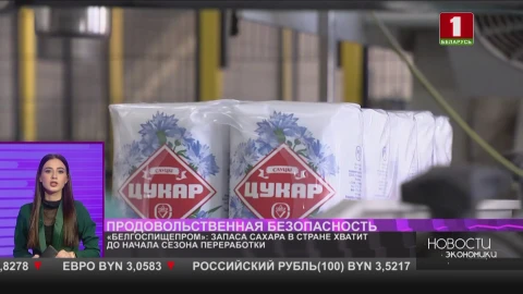 "Белгоспищепром": запаса сахара в стране хватит до начала сезона переработки "Белгоспищепром": запаса сахара в стране хватит до начала сезона переработки
