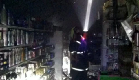 Одна из версий пожара в магазине косметики в Минске - поджог Одна из версий пожара в магазине косметики в Минске - поджог