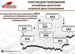 Завершился этап образования участков для голосования по выборам депутатов в единый день голосования