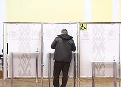 ЦИК: явка избирателей на выборах депутатов на 9.00 составила 43,64%