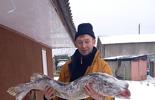 Как житель Кемелишек Анатолий Ковалевский щуку на 9 кг поймал