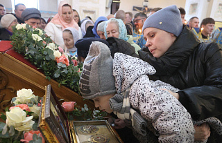 ФОТОФАКТ: Ковчег с частицей Пояса Пресвятой Богородицы прибыл в Гродно