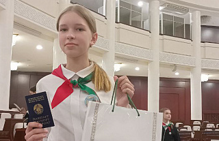 Какой была прошедшая неделя для ученицы Ворнянской СШ Вероники Тарашкевич