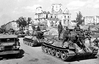 Операция "Багратион": архивные кадры освобождения Беларуси летом 1944-го. Могилев