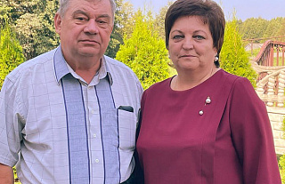 Ірына Тальчук і Валянцін Тачоны былі запрошаны на прыём губернатара з нагоды 80-годдзя Гродзенскай вобласці