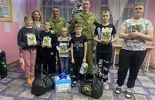 Сморгонские пограничники посетили воспитанников социально-педагогического центра в агрогородке Ворняны