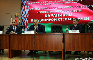 Владимир Караник встретился с коллективом Белорусской АЭС