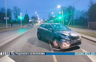 В Сморгони в ДТП пострадал 13-летний подросток