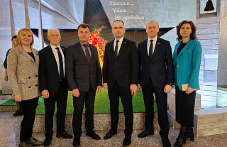 Островчане на концерте-реквиеме "Каждый третий" во Дворце Республики