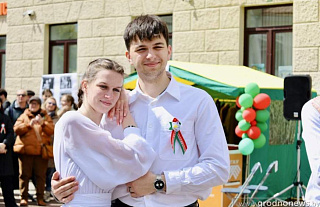 Гродно празднует юбилей Великой Победы масштабной и яркой программой