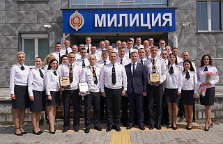У Александра Качкана из Островецкого РОВД 2-е место на областном смотре-конкурсе профессионального мастерства 