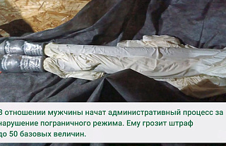 Нарушителя с аэростатическими шарами задержали вблизи белорусско-литовской границы